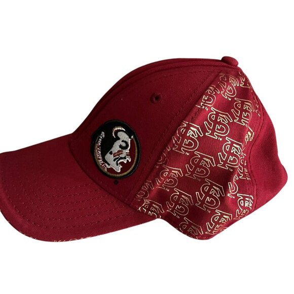 Florida State Seminoles Hat Cap Strap Back GOLD RED NCAA Football FSU Campuswear - Picture 1 of 7